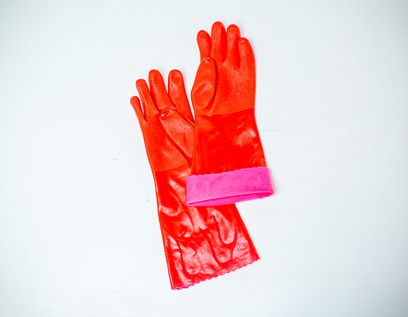 三亚加厚抗菌家居手套生产